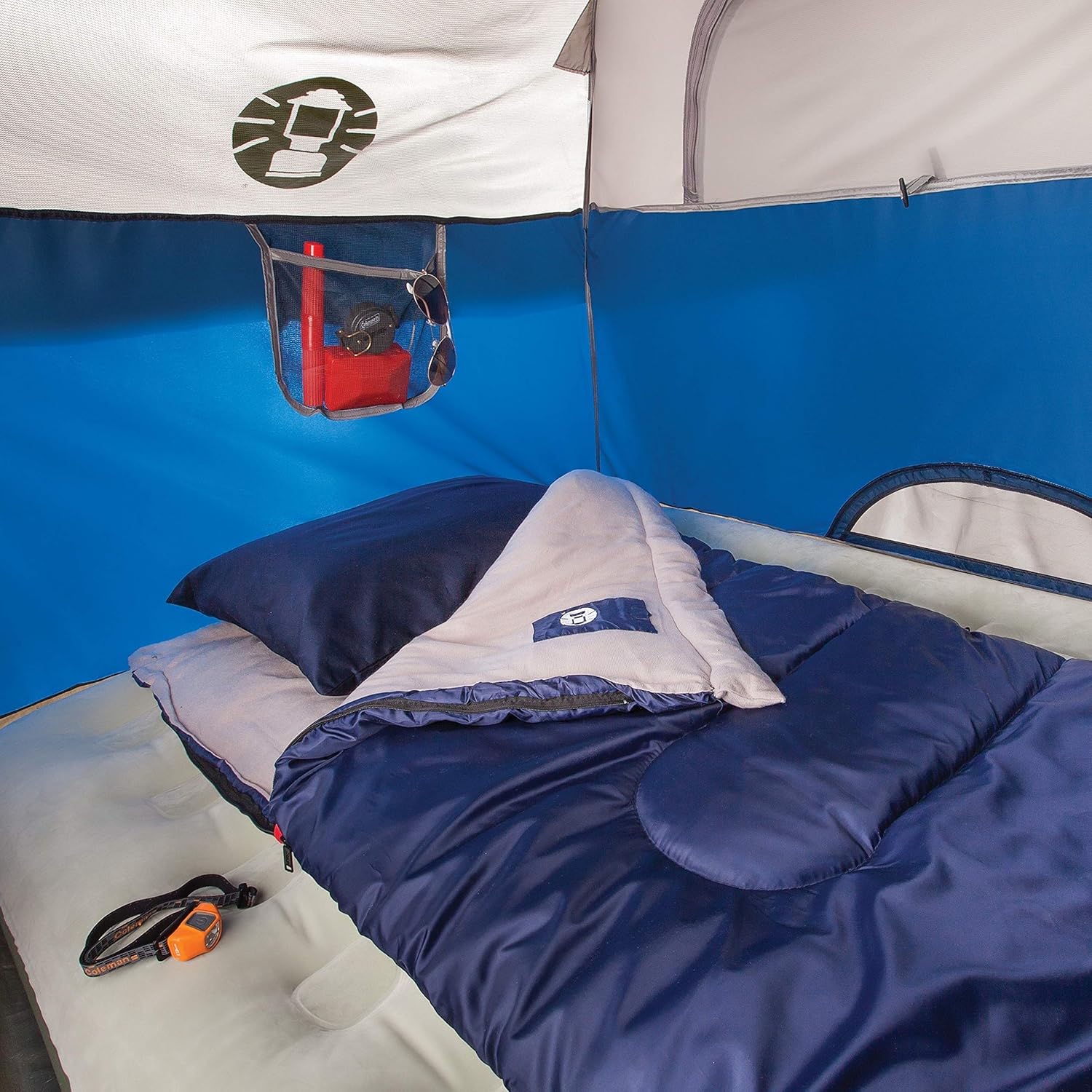 Coleman Sundome Camping Tent with Rainfly, 2/3/4/6 Person Tent Sets Up in 10 Mins, Weatherproof Shelter for Camping, Festivals, Backyard, Sleepovers, & More - Image 8